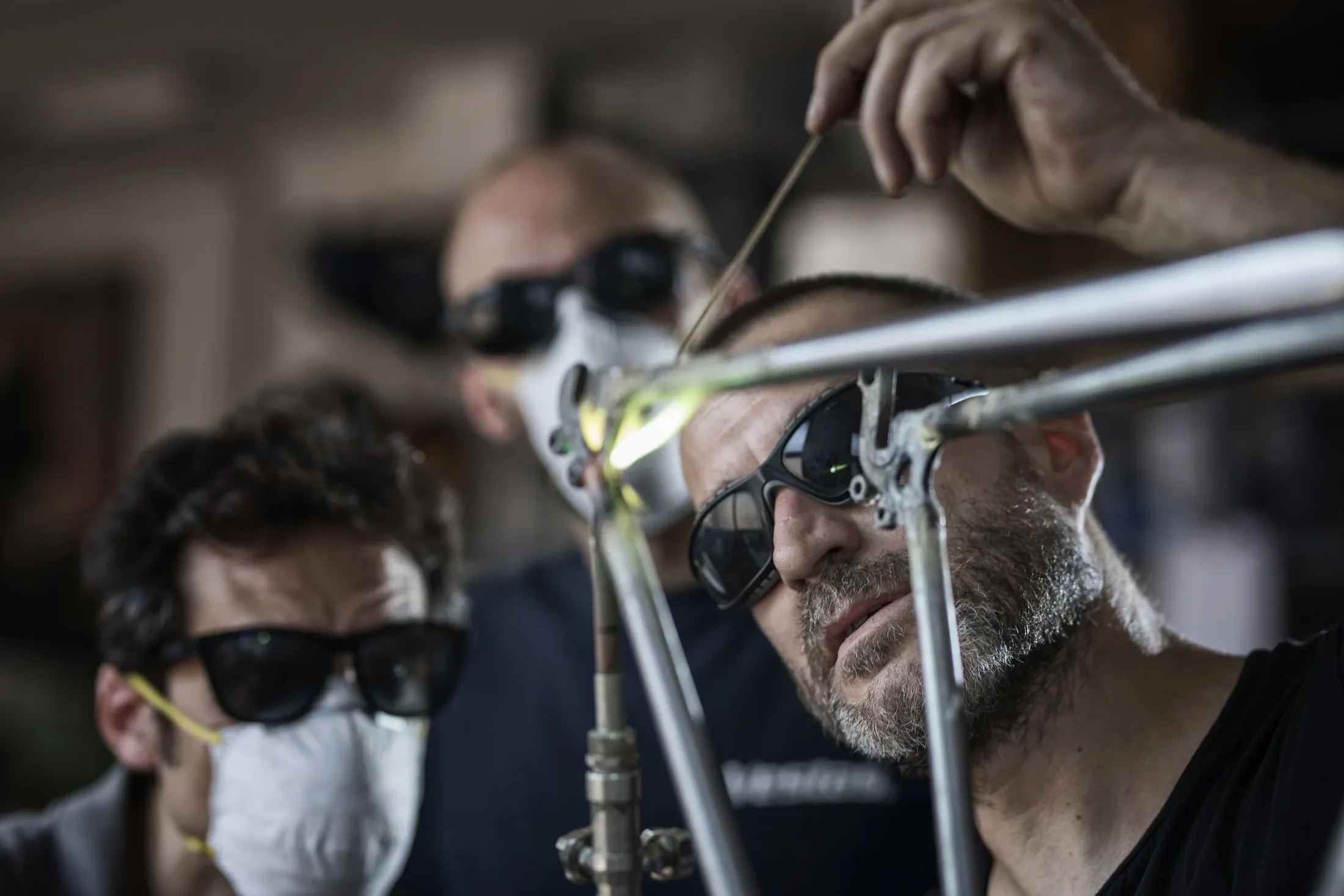 Andrés Arregui: The steel craftsman.